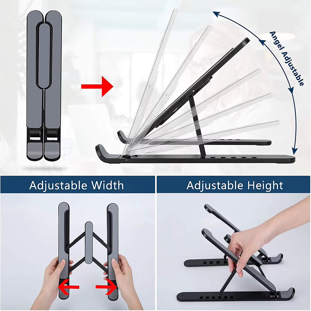 Portable Laptop Stand Notebook Stands Adjustable Ergonomic Laptop Support Base Holder for Macbook Computer Accessories Bracket